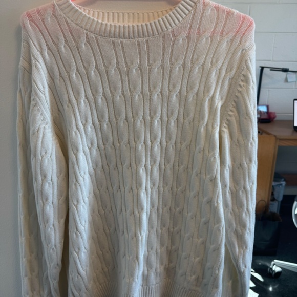 H&M White Cable-Knit Sweater - Picture 2 of 4